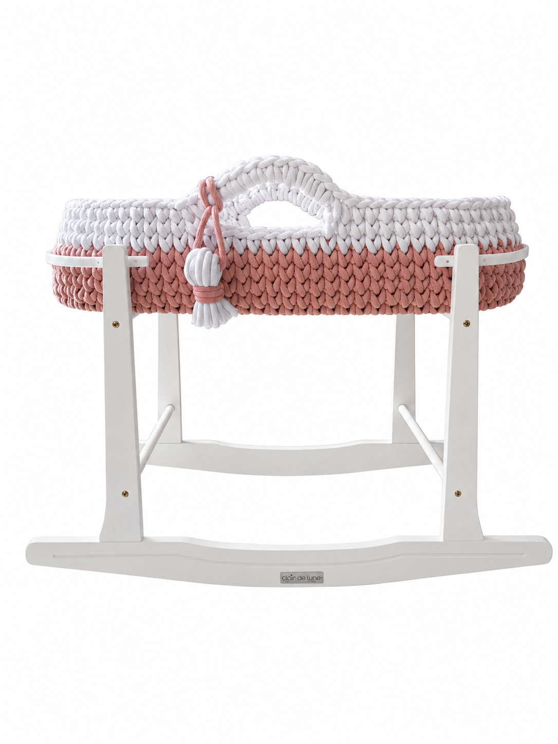Whipped Cream strawberry baby changing mat