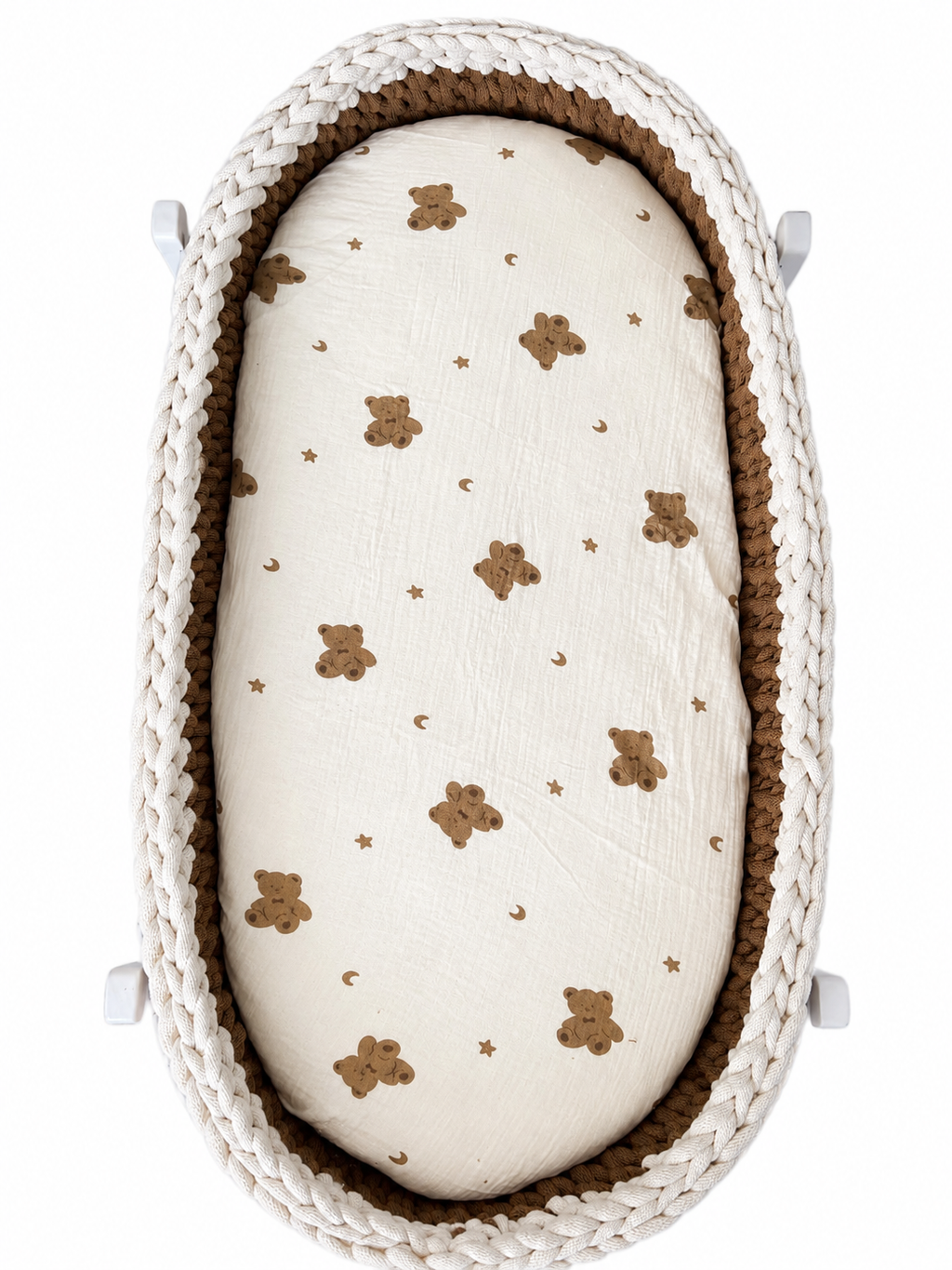 Carmel chocolate baby changing mat