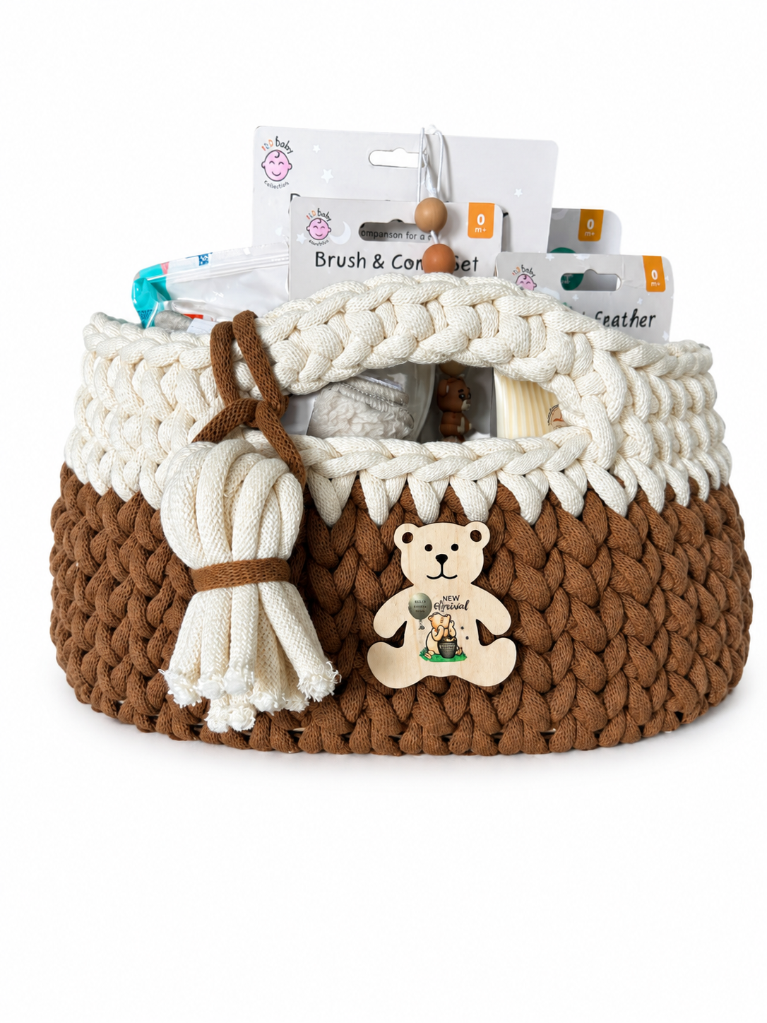 Carmel chocolate nappy caddy