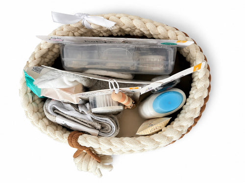 Carmel chocolate nappy caddy